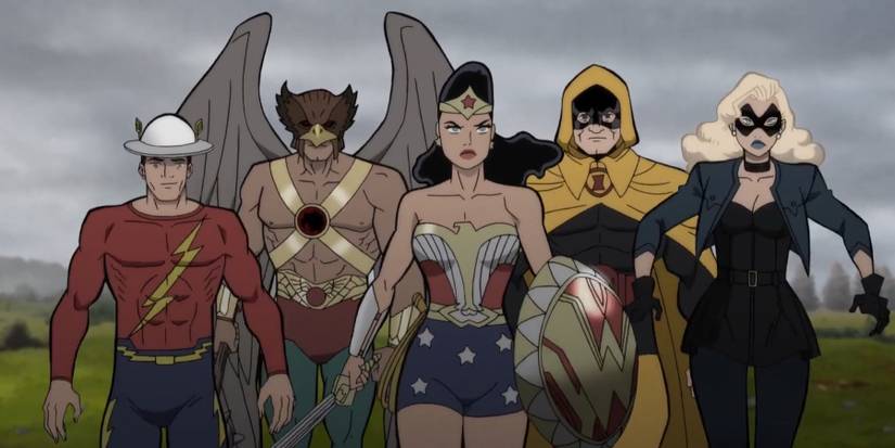 Justice Society World War II heroes