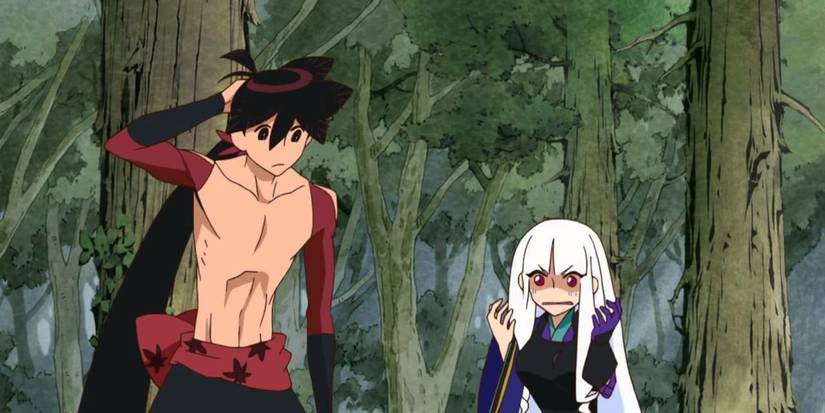 Yasuri and Togame from Katanagatari