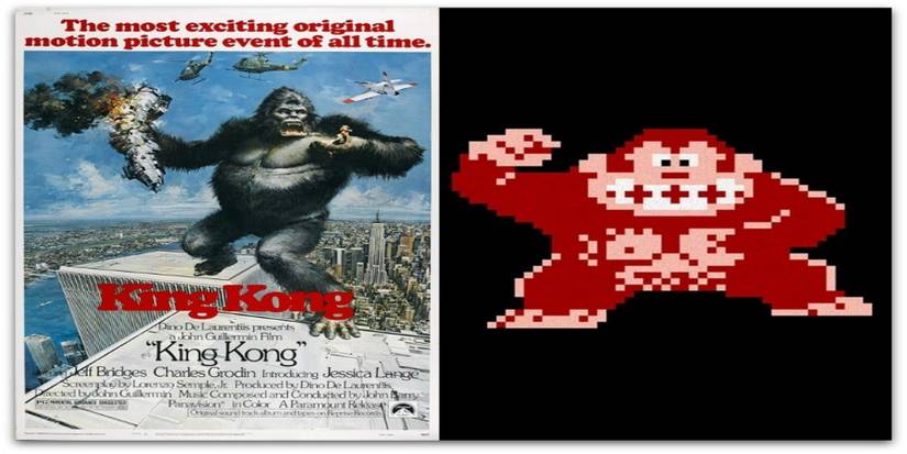 King Kong Donkey Kong Comparison Image