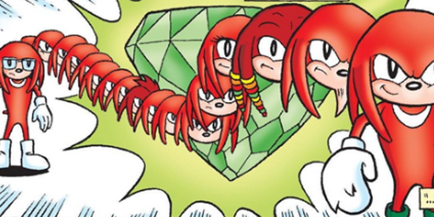 Knuckles and his ancestors