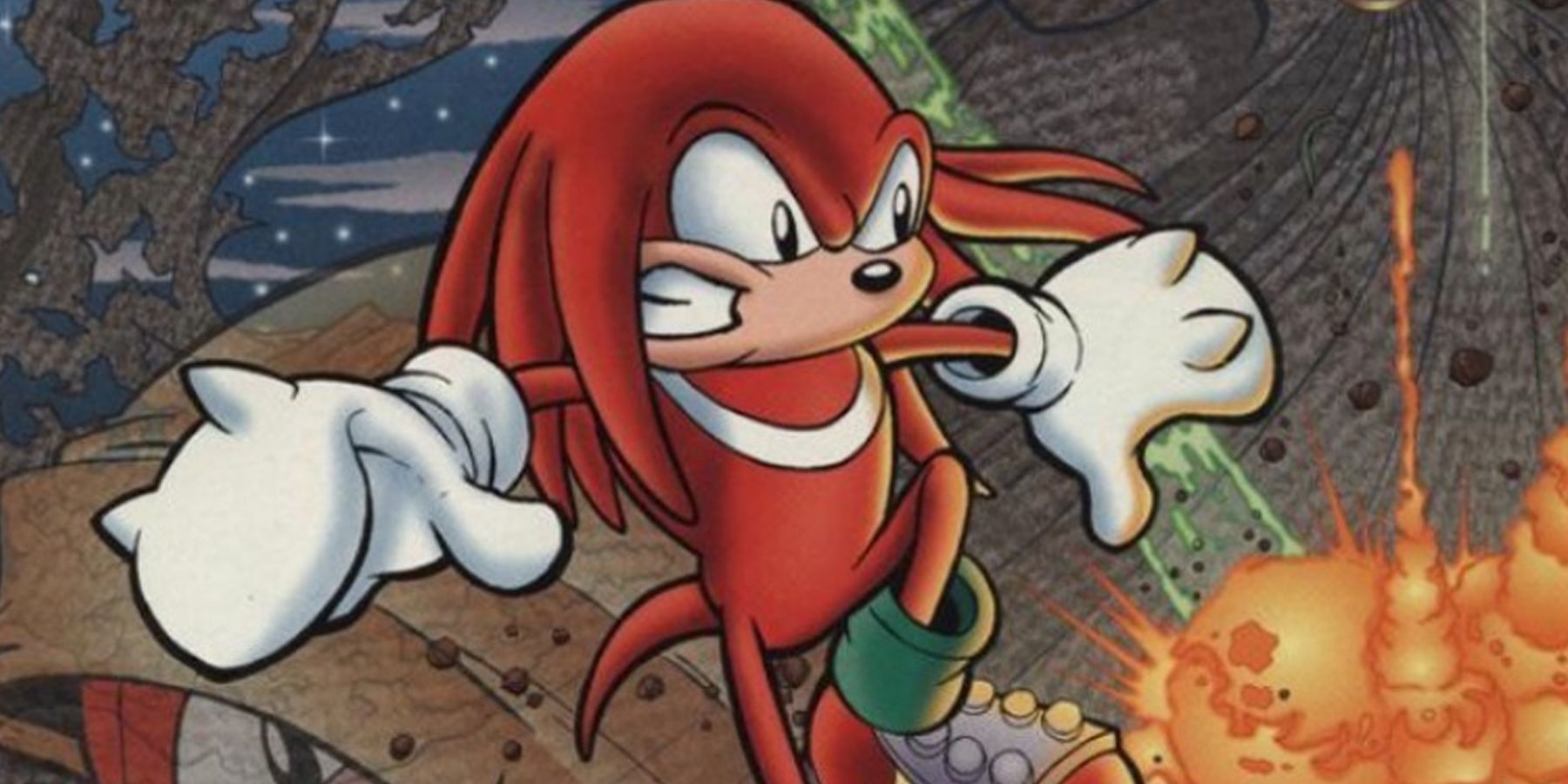 Knuckles in another universe
