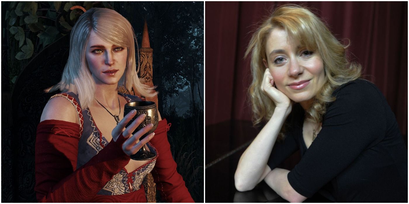 Krystin Pellerin and Keira Metz in The Witcher 3: Wild Hunt