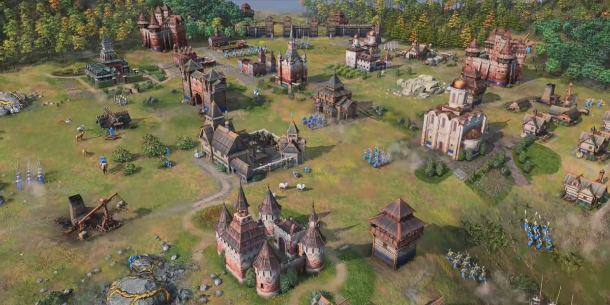 Large Russian Base From Age Of Empires 4