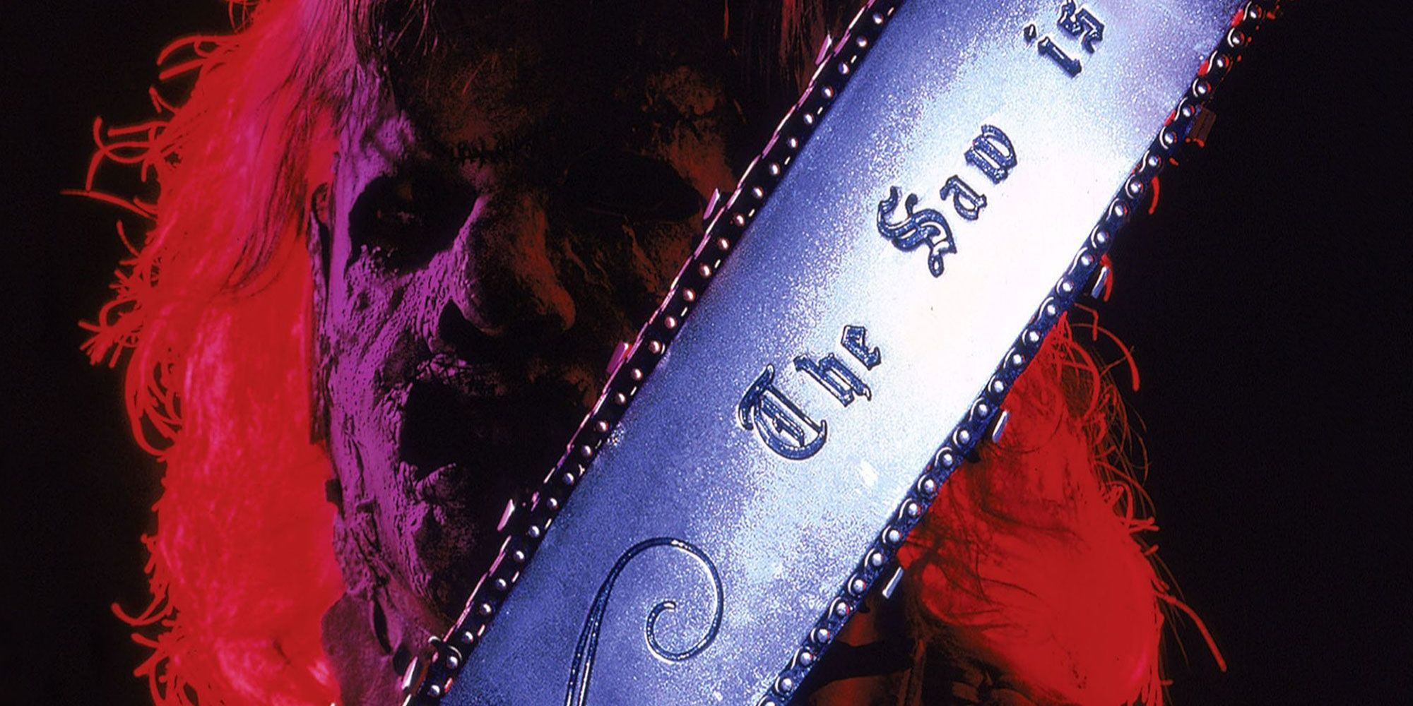 Closeup of Leatherface from Leatherface: The Texas Chainsaw Massacre III