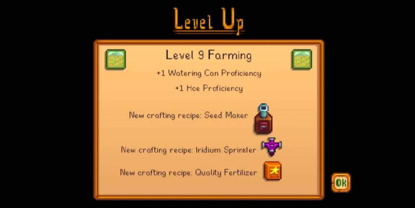 Level 9 Farming in Stardew Valley