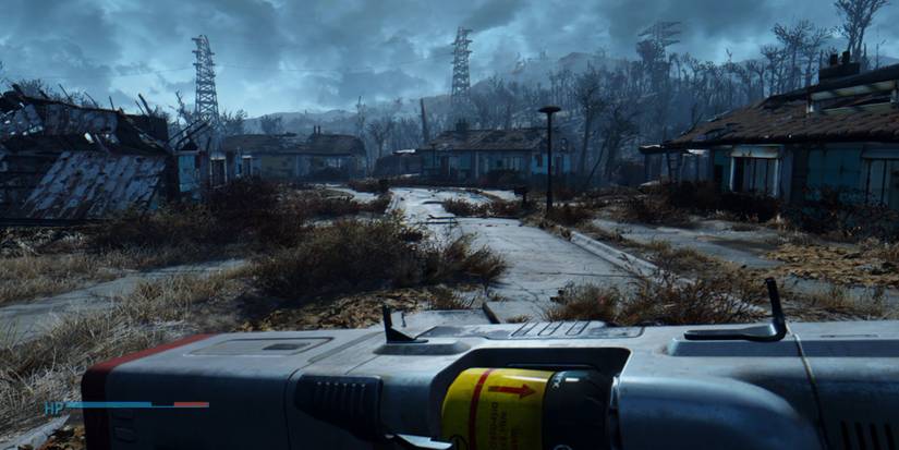 Lowered Weapons mod fallout 4