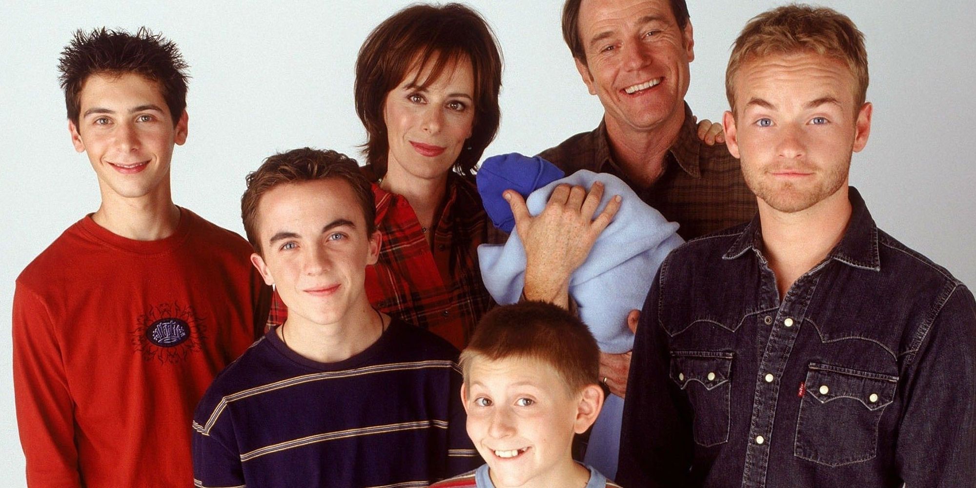 The Cast of Malcolm In The Middle Malcolm Hal Lois Dewey Reese Francis Bryan Cranston Frankie Muniz