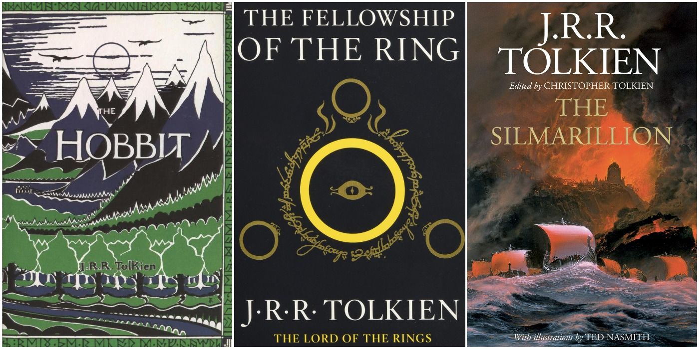 The Hobbit, The Lord of the Rings, and The Silmarillion