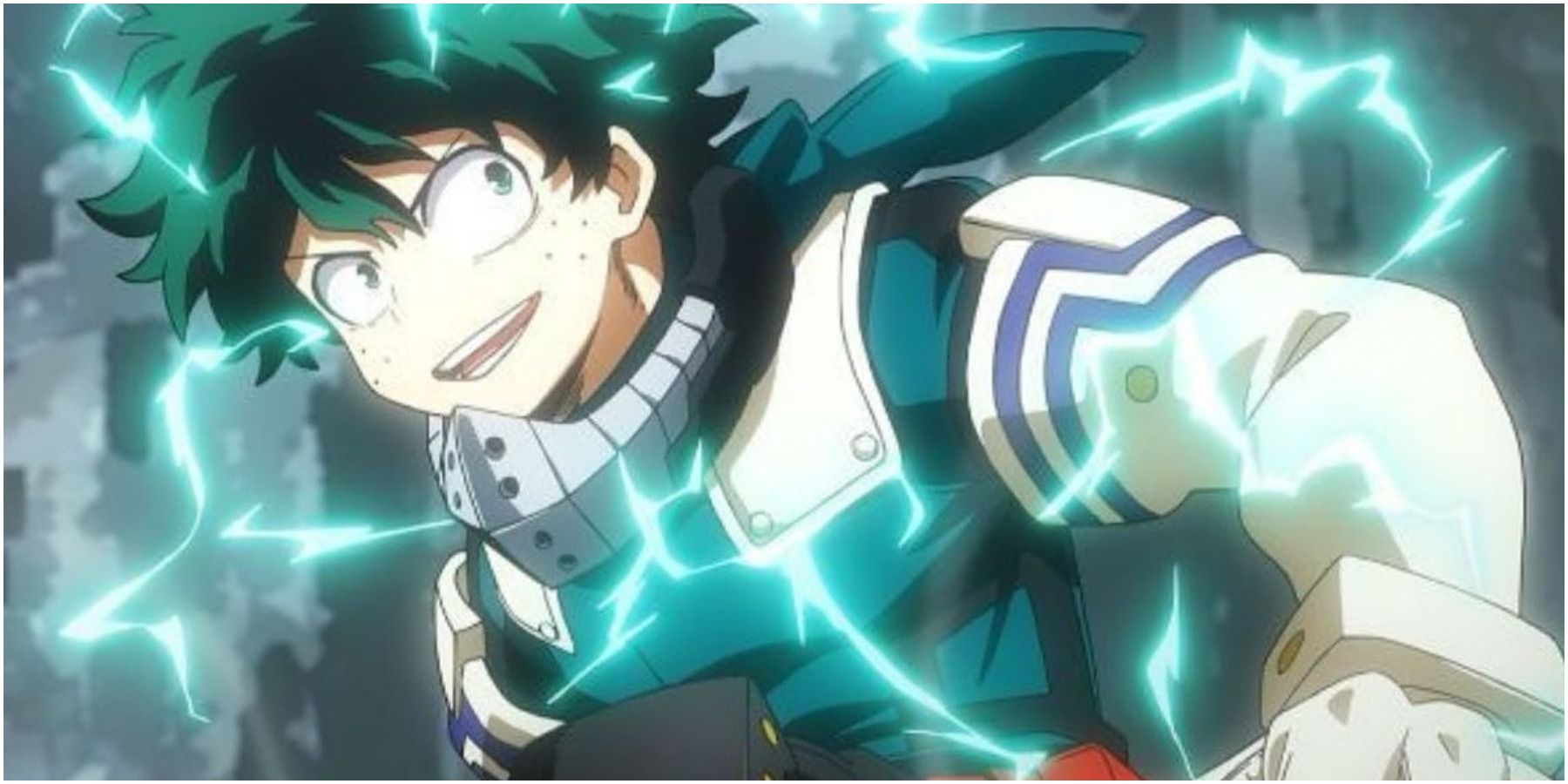 Midoriya Using Full Cowling