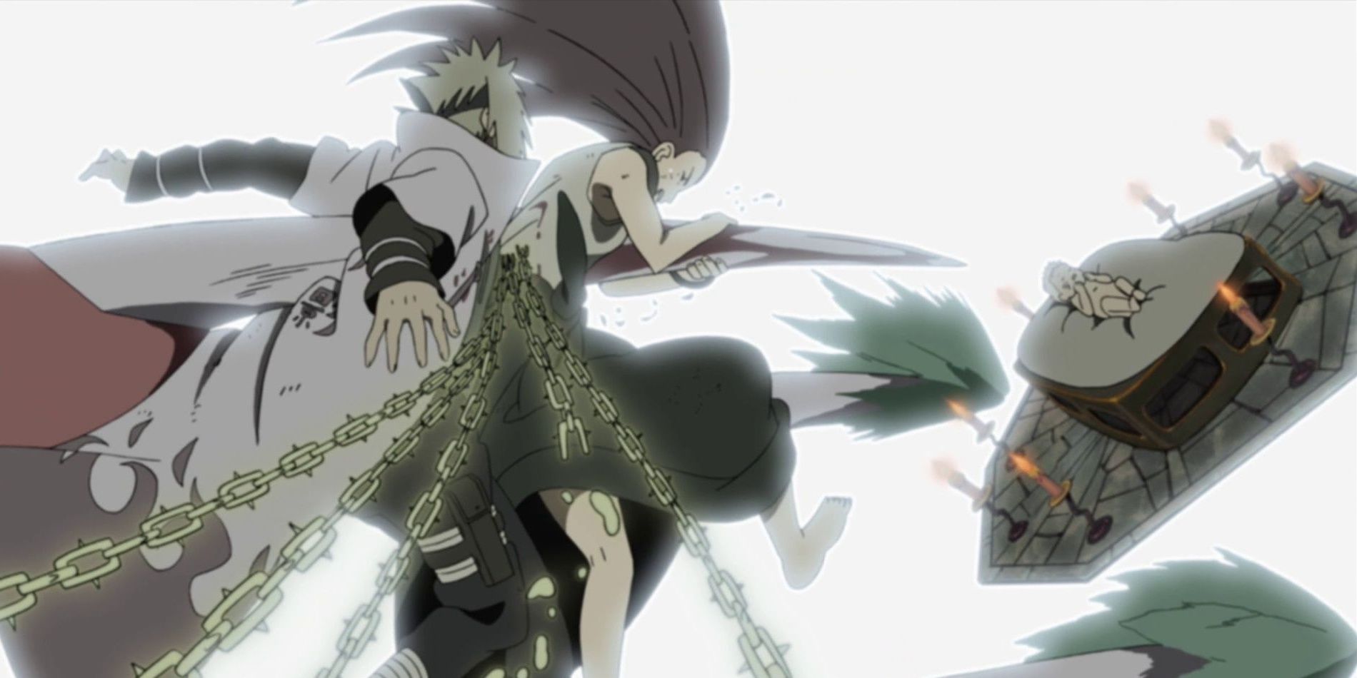 Minato and Kushina death in Naruto