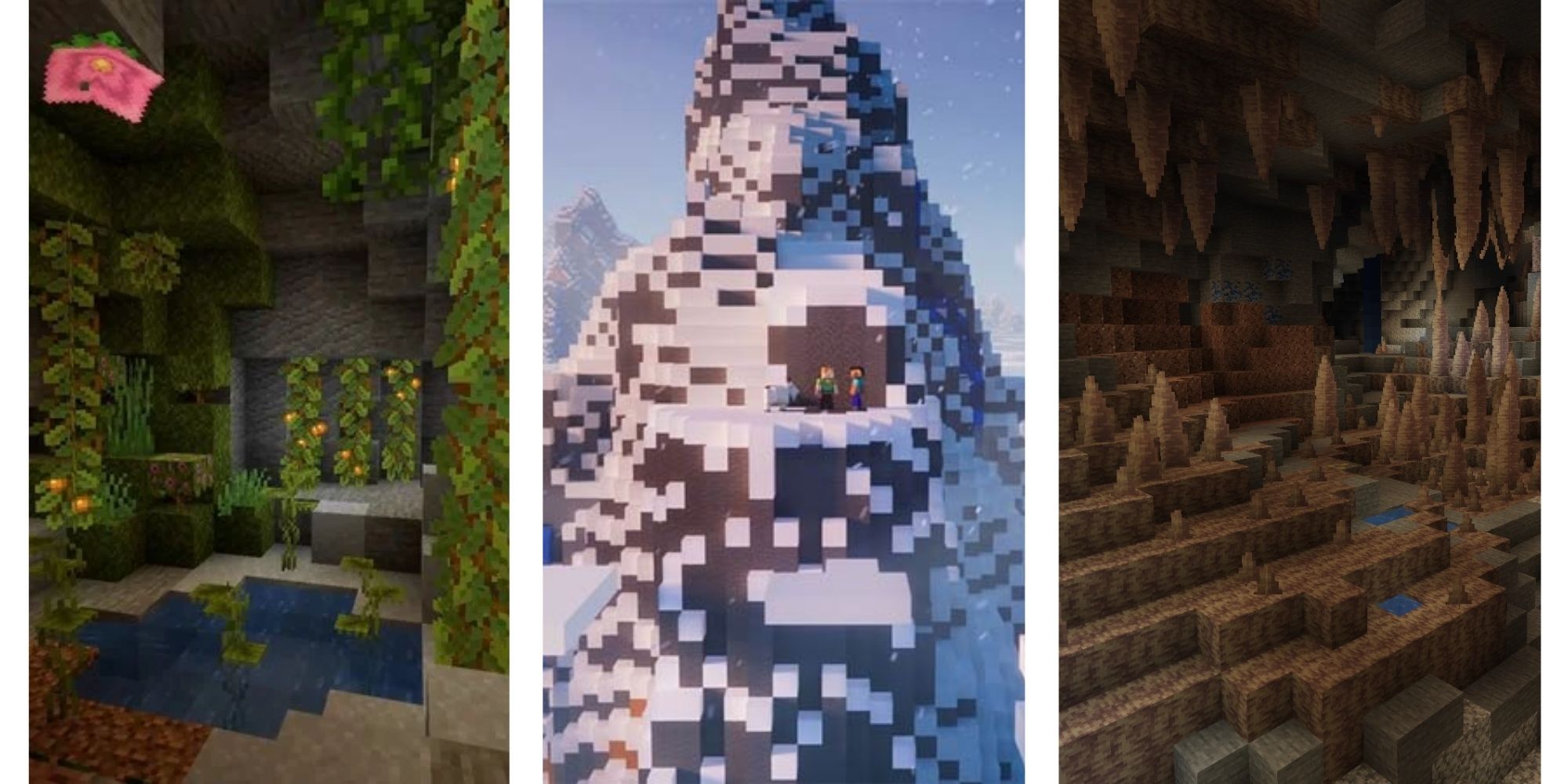 Minecraft Every Biome Introduced In Caves And Cliffs, Ranked Cover