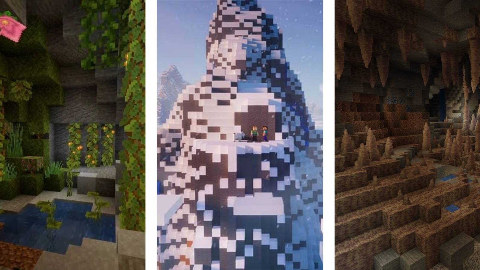 Minecraft Every Biome Introduced In Caves And Cliffs, Ranked Cover