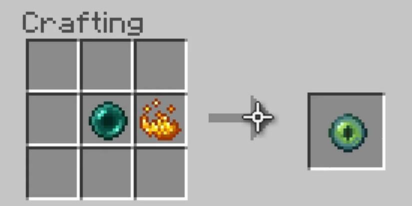 Minecraft Eye of Ender Crafting Recipie