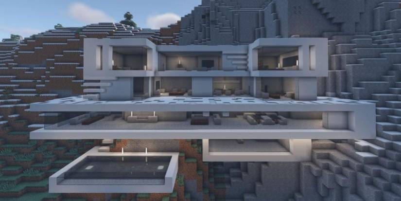 Minecraft Modern Mansion By Cubeflash