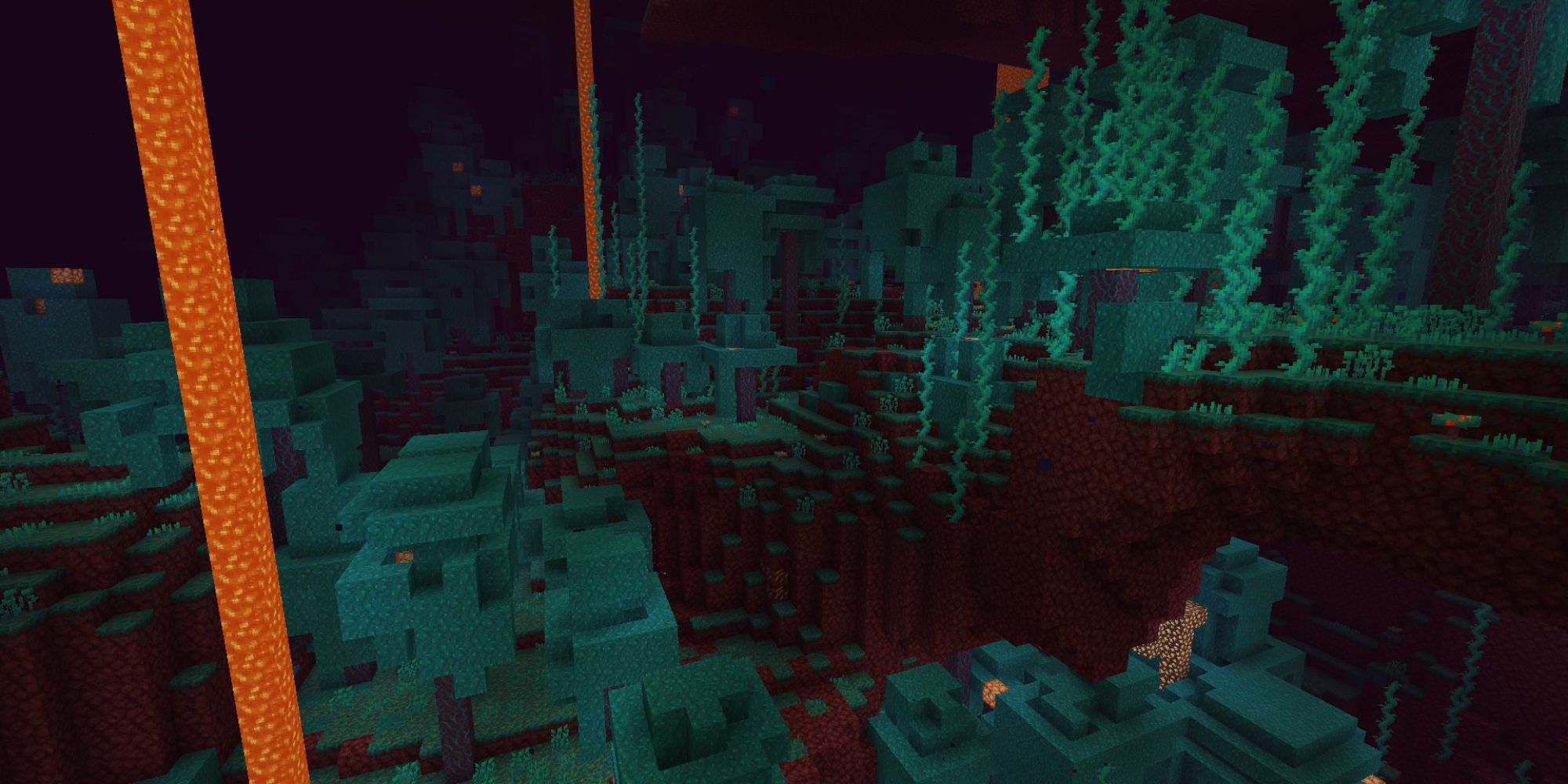 Minecraft Warped Forest