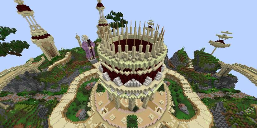 Minecraft Central creative hub in Minecraft