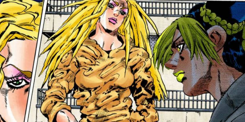 Miu Miu confronts Jolyne