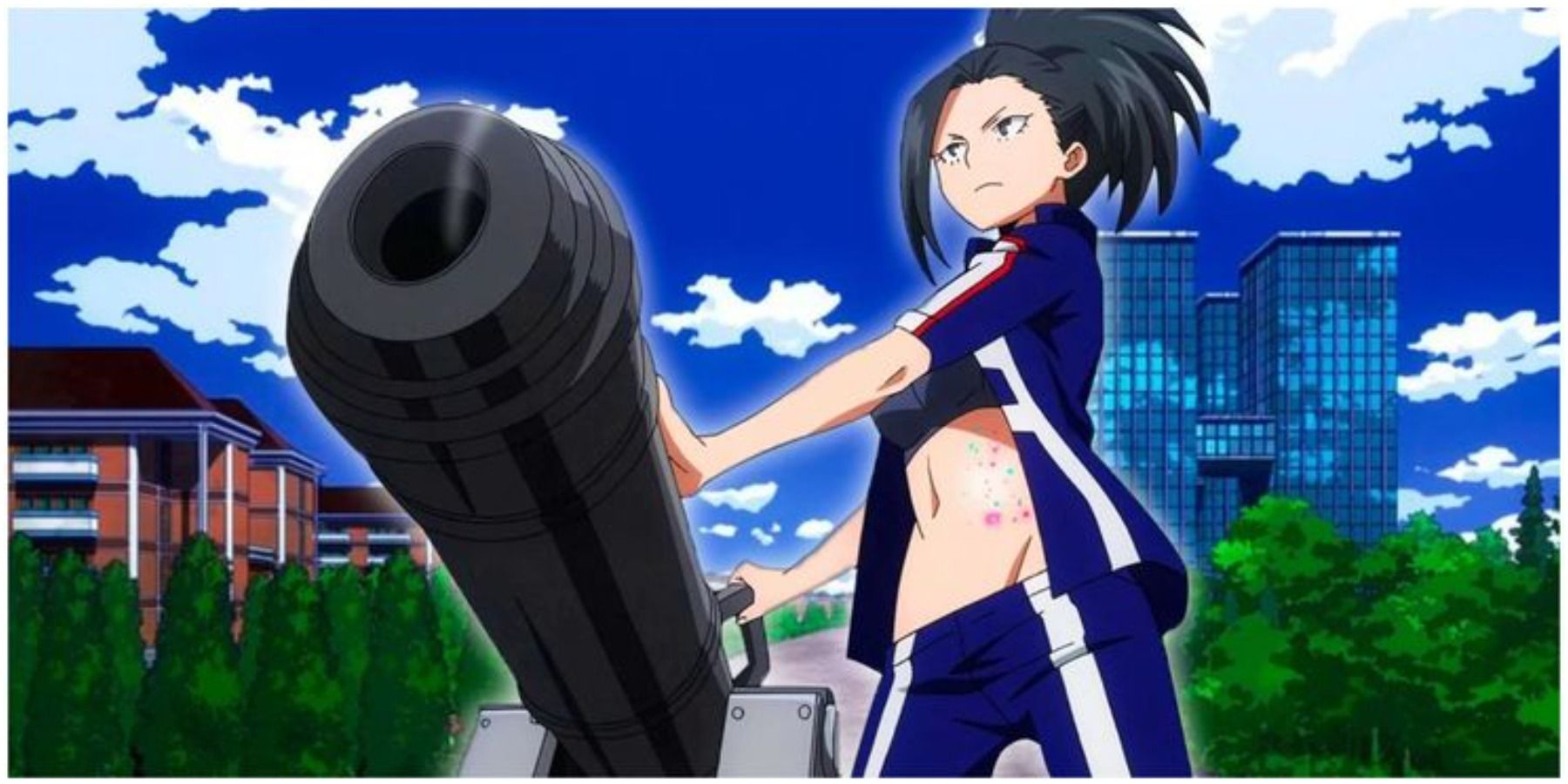 Momo Creating A Canon With Her Creation Quirk