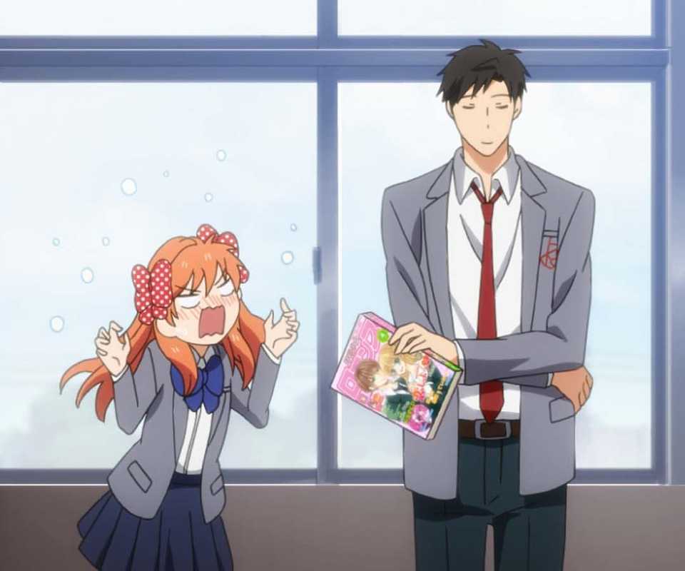 Monthly Girls’ Nozaki-Kun anime chiyo angry at nozaki
