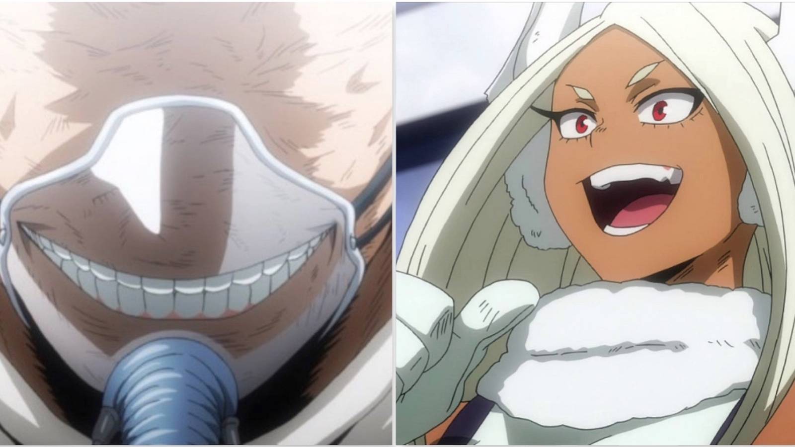 All For One and Mirko from My Hero Academia