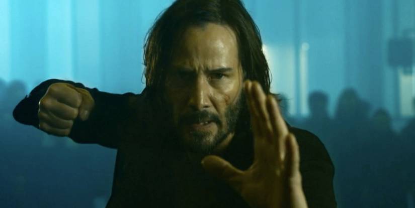 Neo in the Matrix 4