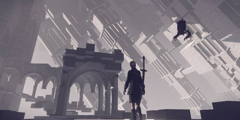 Nier Automata - Emil Climbing The Tower