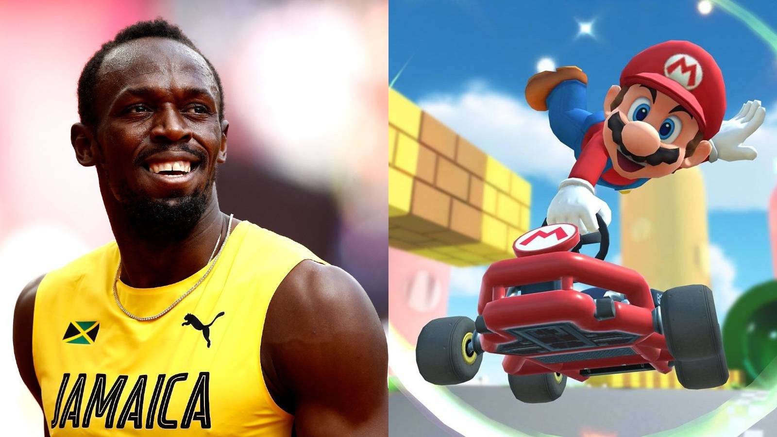 Olympic Medalist Usain Bolt is a Big Fan of Mario Kart
