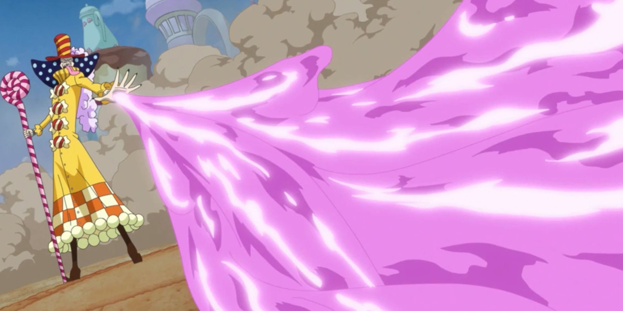 One Piece - Charlotte Perospero Using His Candy Devil Fruit