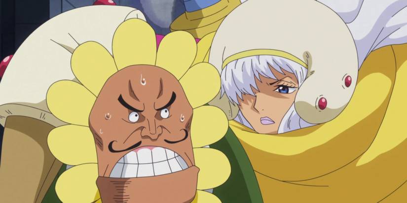 One Piece - Charlotte Smoothie Intimidating Someone With Just A Look