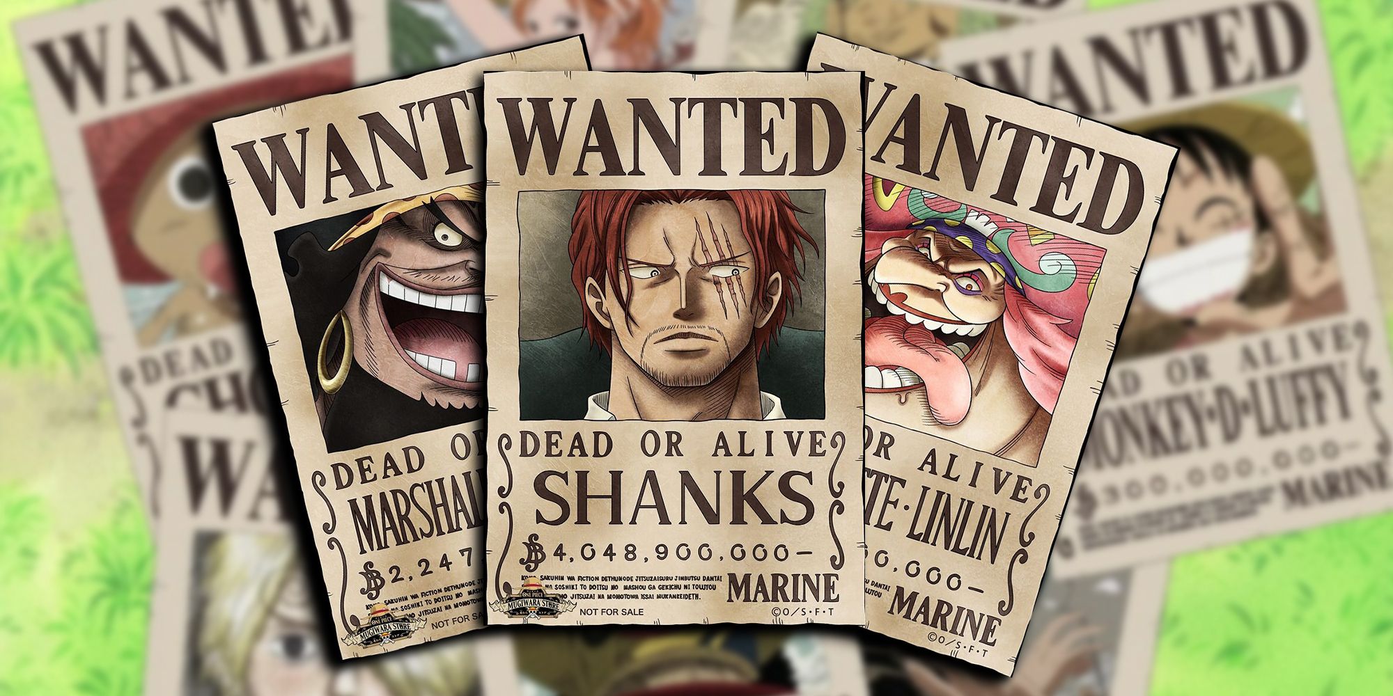 One Piece - Highest Active Pirate Bounties Header