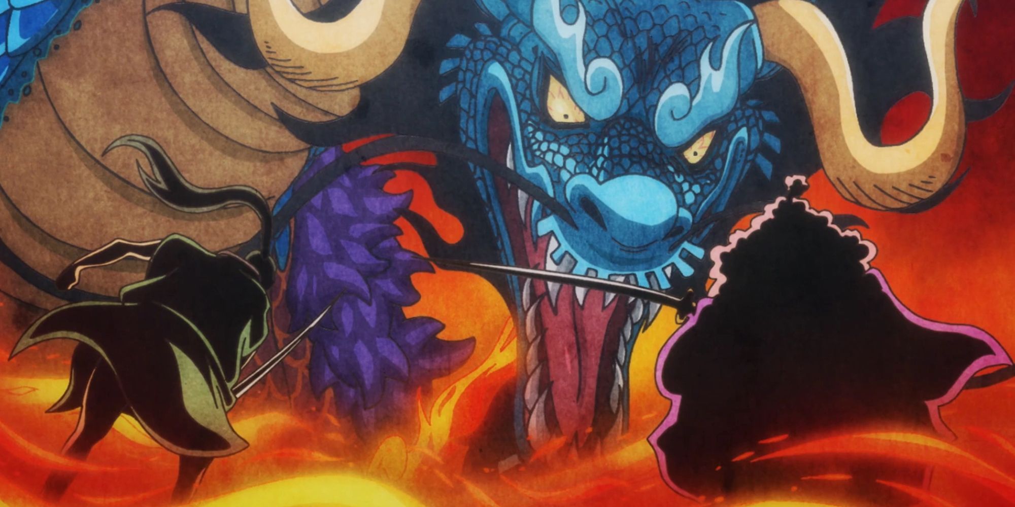 One Piece - Кайдо в прошлом идет против Вано Якудза