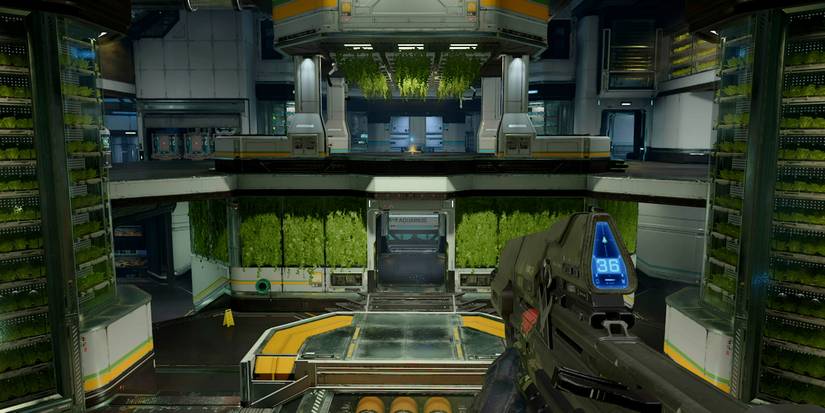 Halo Infinite Multiplayer Aquarius map