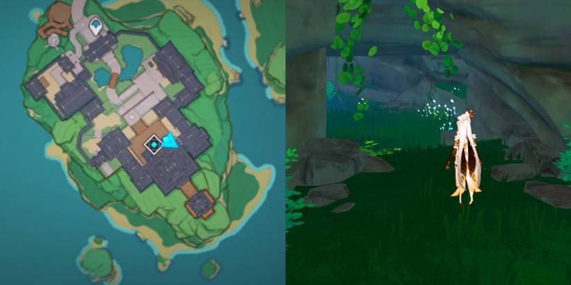 Onikabuto Cave Location in Genshin Impact