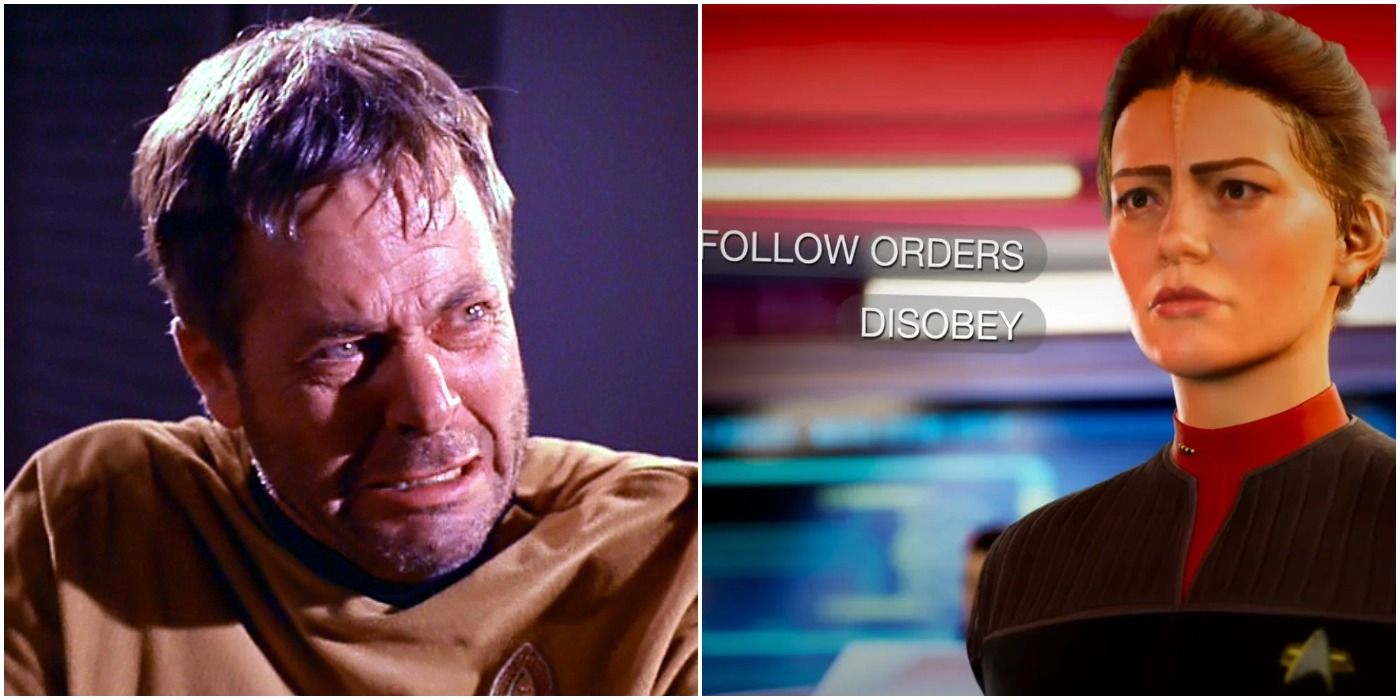 Decker in Star Trek: The Original Series and the player captain in Resurgence