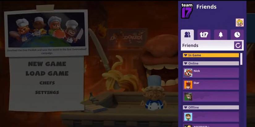 Overcooked all you can eat multiplayer setup friend list