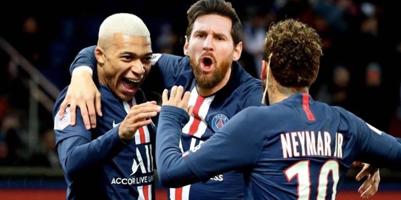 Paris Saint-Germain neymar mbappe messi