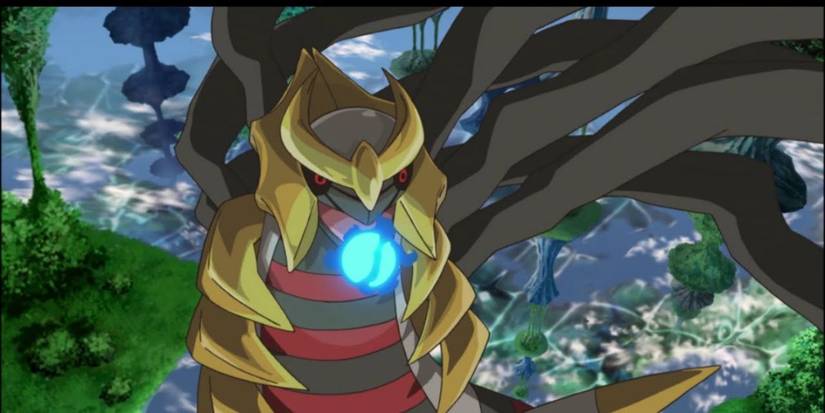 Pokemon Giratina In The Distortion World