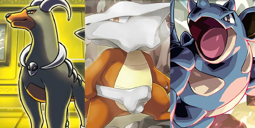 Pokemon TCG Houndoom Marowak Nidoqueen