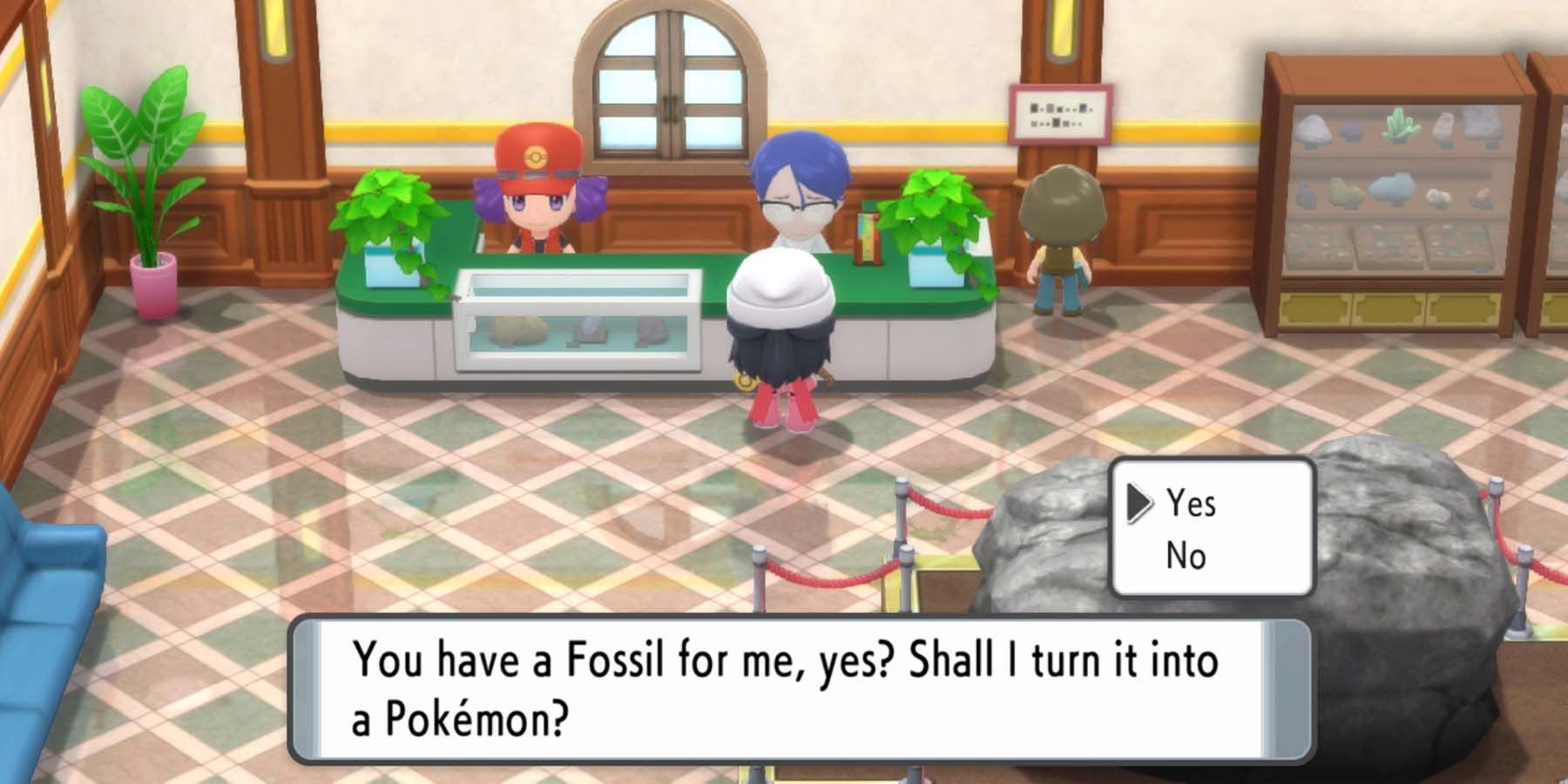 Pokemon Brilliant Diamond & Shining Pearl How to Find Fossil