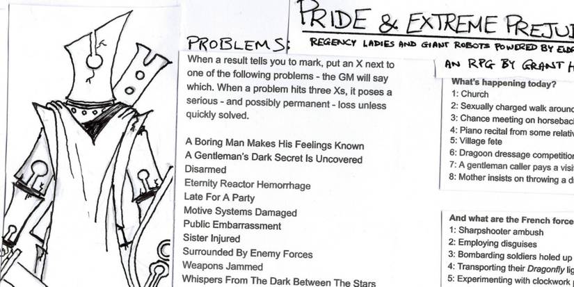 A character posing with armor and sword in Pride And Extreme Prejudice