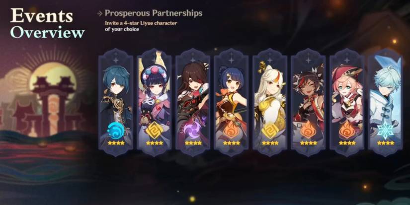 Prosperous Partnership Genshin Impact free 4 star