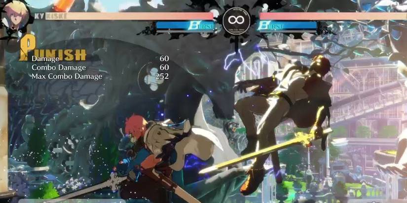 Punish in in Guilty Gear Strive