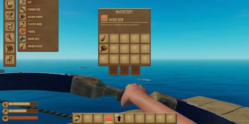 Raft: All Weapons And How To Craft Them