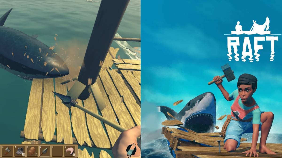 Raft Game All Weapons Feature