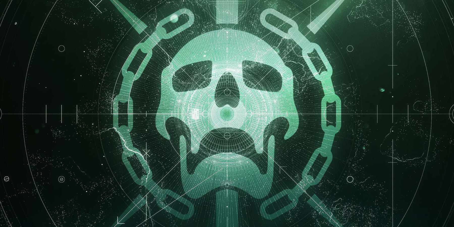 The raid skull logo from Destiny 2.