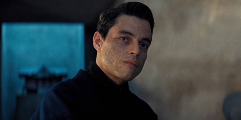 Rami Malek as Safin in No Time to Die