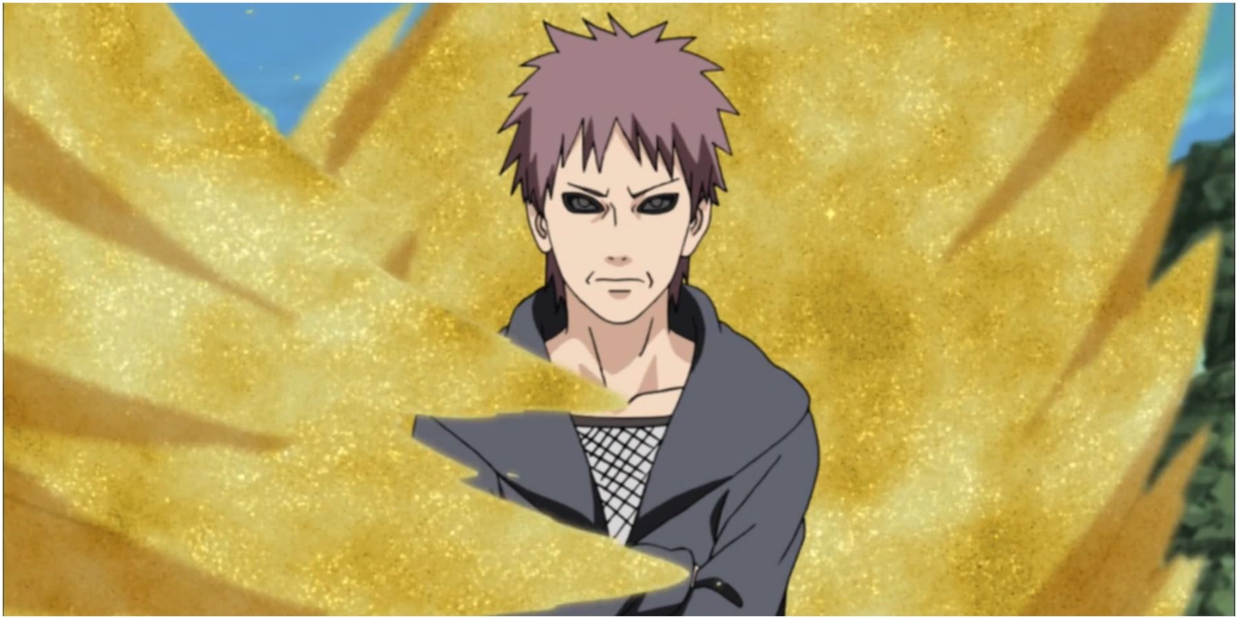 Raza Using Gold Dust During The 4th Great Ninja War in Naruto