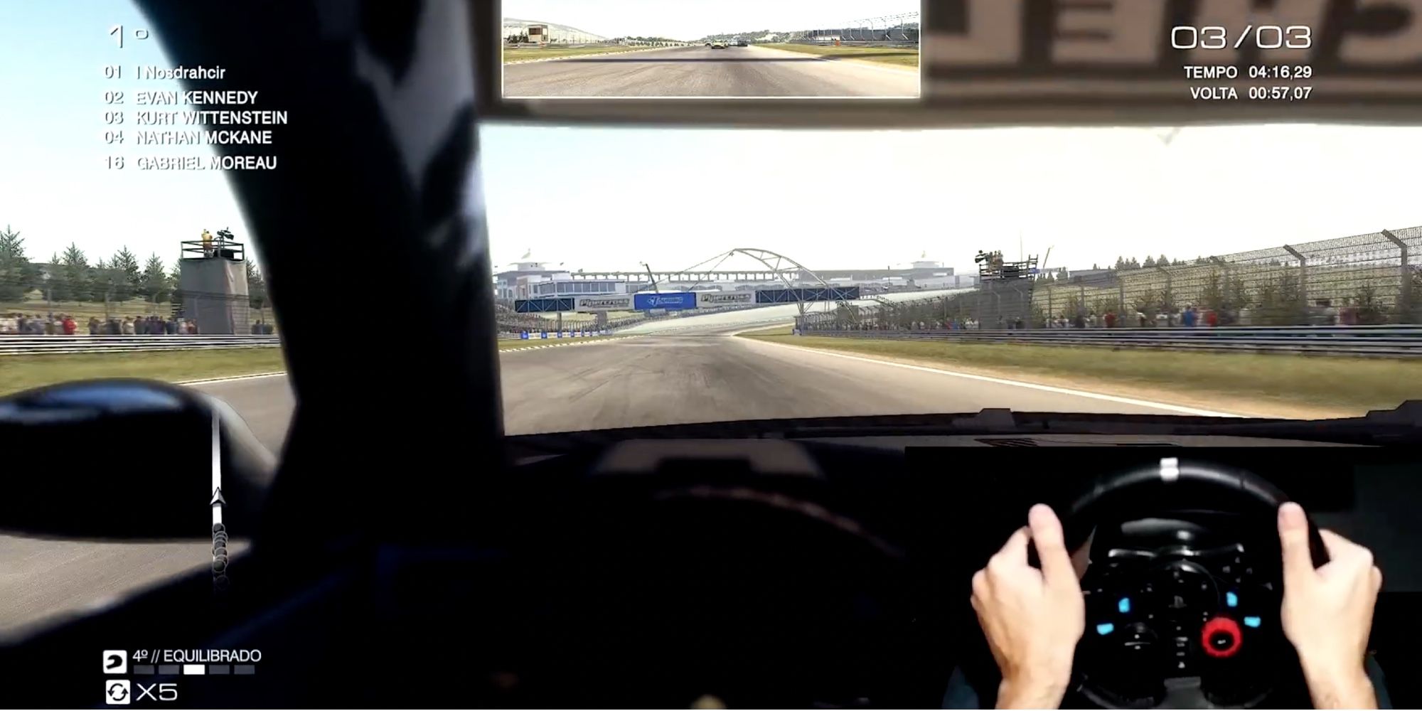Реалистичные гоночные игры — GRID Autosport — Игрок за рулем BMW 320