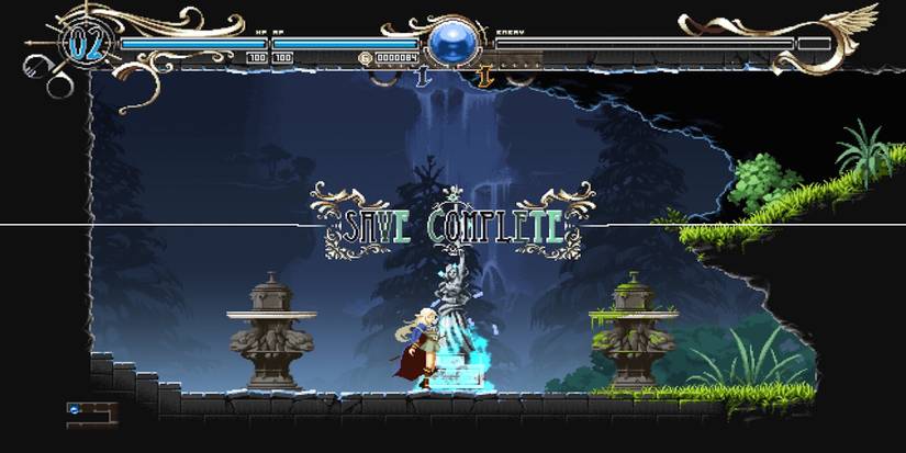 The save point from Record of Lodoss War: Deedlit in Wonder Labyrinth