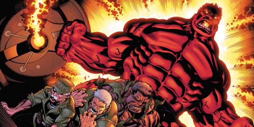 Thaddeus Ross as Red Hulk in Comics